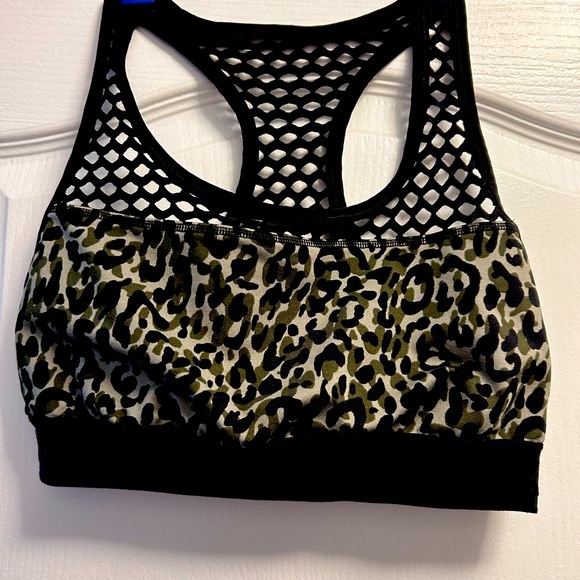 PINK Victoria's Secret Other - PINK by VS Camo Print Fishnet Sports Bra